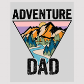 Adventure Dad Mountain and River - DTF Transfer